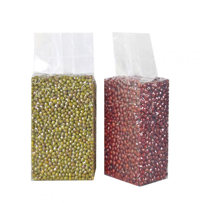 Persönlich angepasste transparente Vakuumtasche mit verschiedenem Korndruck, recycelbare Offsetoberfläche für Lebensmittelindustrie 1