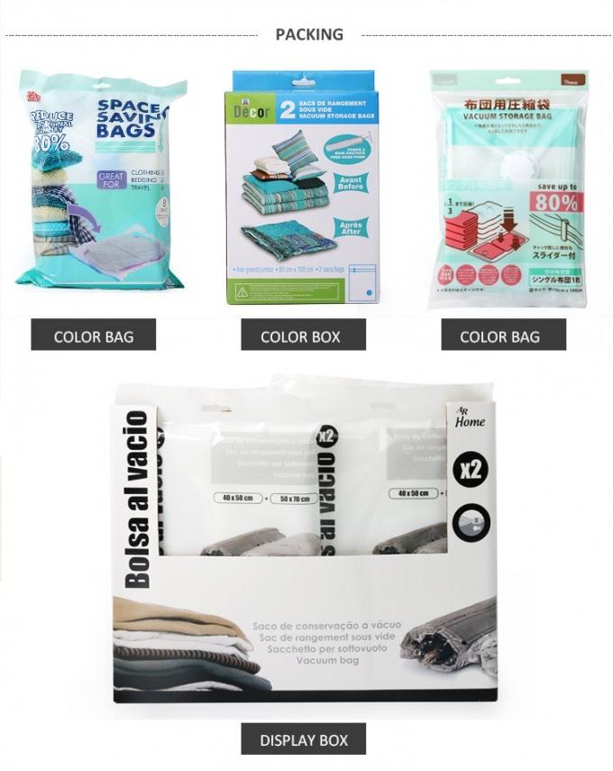 Handdruck Reise Vakuum-Storage-Tasche Roll-up Vakuum-Raum-Tasche 7