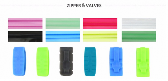 Individuell angepasste Reisevakuumspeicher Tasche Kunststoff Verpackung Hand Roll Vakuumspeicher Tasche mit Reißverschluss für Gepäck 9