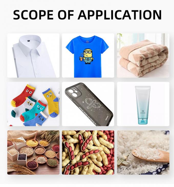 CPE-PE-transparente Frostschleife aus Kunststoff mit recycelbarer und staubdichten Leistung 3