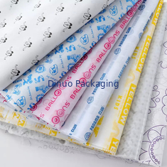 Logo, das bunte Seidenpapier-Verpackung für Geburtstags-Feiertags-Hochzeits-Geschenk-Kleidung druckt