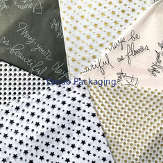 Biologisch abbaubare Seidenpapierverpackung mit Weihnachtsmuster für Parfüm-Gesichtsgeschenke