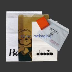 Halbundurchsichtige, transparente, recycelbare Transparentpapiertüte FSC für Geschenkverpackungen