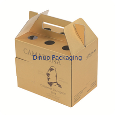 Handgetragene gewölbte Geschenkbox-Verpackenkasten-kundenspezifischer Boutiquen-Kasten