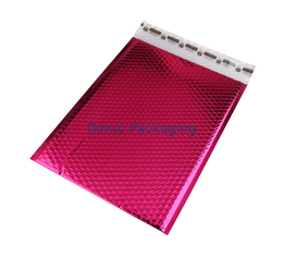 Antistatische metallische rosa Blasen-Werbungen, Luftpolsterfolie sackt 135x210 #-AC ein