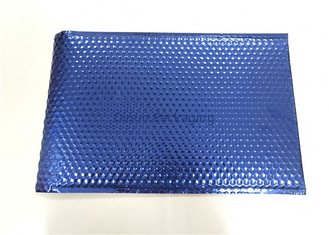 Marine-Blau-metallisches Blasen-Werbungs-Porto aufgefüllter Umschlag für das Kurier-Verpacken