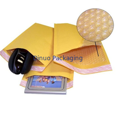 Kraftpapier färben Luftpolsterfolie-Umschlag/Kraftpapier-Werbungs-UVbeweis 175x260mm #D gelb