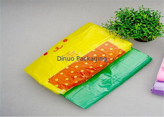 320*400mm Plastikpolysatz-Taschen mit Griff, Plastikeinkaufstasche-Gewohnheits-Logo
