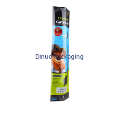 Kundengebundene Größen-Aluminiumfolie stehen oben Beutel-Verpackentaschen mit Griff-Loch