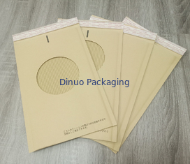 Nicht Bendable kundenspezifisches Drucken Brown Kraftpapier runzelte Umschläge