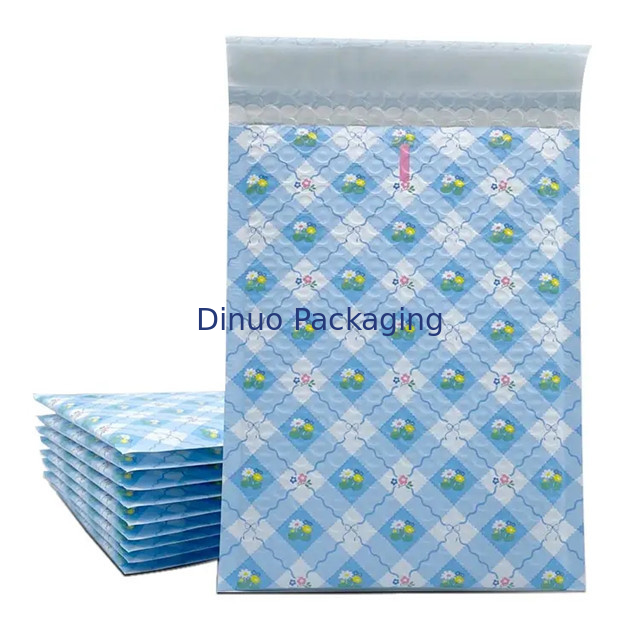 Custom Printed Poly Bubble Mailers Design Gepolsterte Versandumschläge Postbeutel für Geschenke