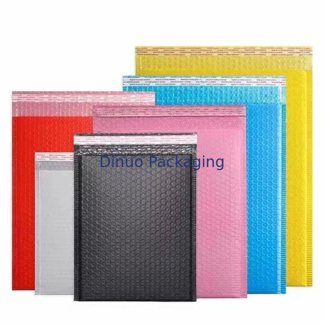Custom Printed Poly Bubble Mailers Design Gepolsterte Versandumschläge Postbeutel für Geschenke