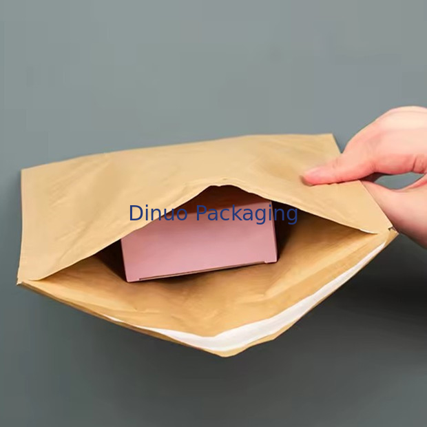 Zusammengesetzter Kompostierbarer Honighals Gepolstertes Kraftpapier Expressumschlag Biologisch abbaubarer Stoßdichtem Mailer Versandverpackungstüte