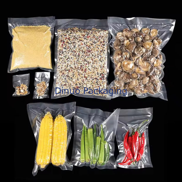 Verschiedene Größen Nylon Vakuumbeutel Dicke 0,06-0,12 mm Nylon / PE Material