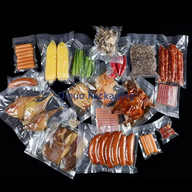 Verschiedene Größen Nylon Vakuumbeutel Dicke 0,06-0,12 mm Nylon / PE Material