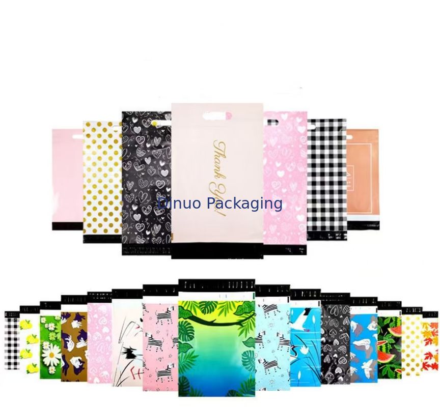 8 Farben Biodegradable Poly Mailer für umweltfreundliche Versand