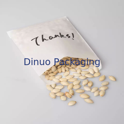 Benutzerdefinierte Pergamin Papiertüte Cookie Popcorn Umschlag 100 % lebensmittelecht