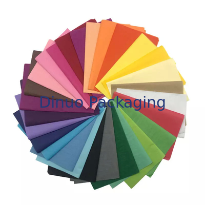 Rhombische bunte Blumendruckkunst-Palme-Seidenpapier-Verpackung mit kundenspezifischem Druck