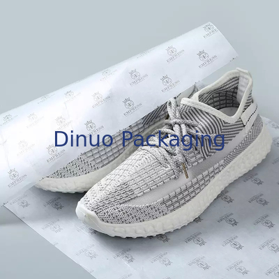 Recycelbare weiße Seidenpapier-Weihnachtsgeschenk-Schuhverpackung mit individuellem Logo