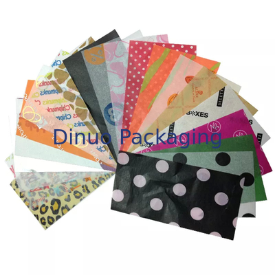 Hellfarbige frische Marken-Seidenpapierverpackung für Schuhkarton