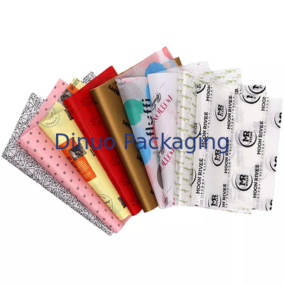 Hellfarbige frische Marken-Seidenpapierverpackung für Schuhkarton