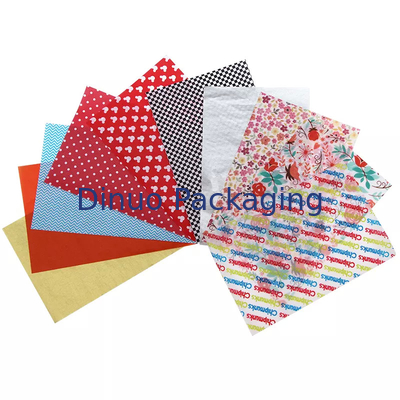 Hellfarbige frische Marken-Seidenpapierverpackung für Schuhkarton