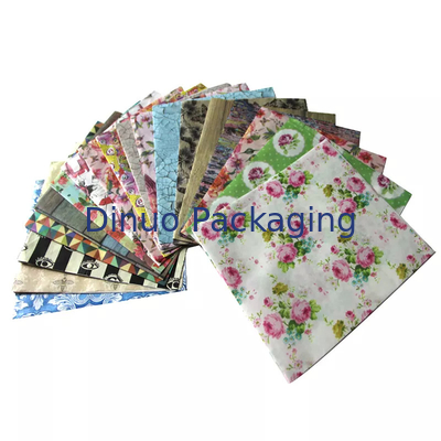 Polka Dot Gingham Double Color Hintergrund Seidenpapier Wrap für Schuhkarton Nagellack