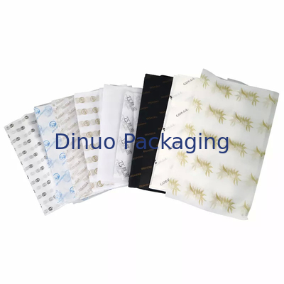 Biologisch abbaubare Seidenpapierverpackung mit Weihnachtsmuster für Parfüm-Gesichtsgeschenke