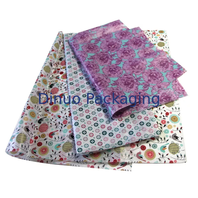Geschenkverpackung Kleine Seidenpapierverpackung Farbiges Bastelblumenstrauß-Blumenverpackungspapier