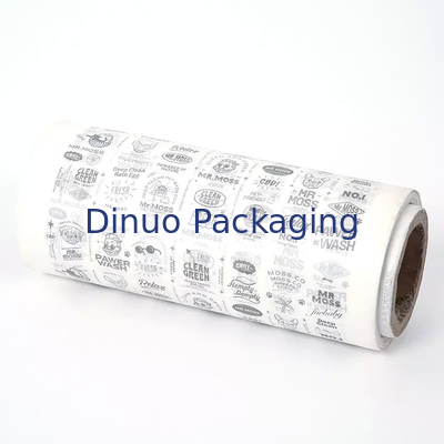 Eingebrannte weiße und goldene Seidenpapierverpackung aus Metall für Damentaschen/Schmuck