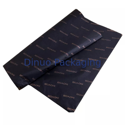 22 g/m² Seidenpapier Wrap Sheets Logodruck Einwegrolle mit biologisch abbaubarer Marke