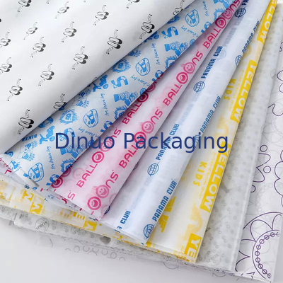 Logo, das bunte Seidenpapier-Verpackung für Geburtstags-Feiertags-Hochzeits-Geschenk-Kleidung druckt