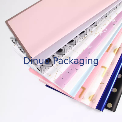 Benutzerdefinierte Goldfolie Zellstoff Seidenpapier Blätter für Geschenk Rose Gold