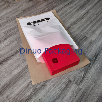Individuell bedruckte, recycelbare Pergamin-Papiertüte für Geschenkboxen mit Klappe