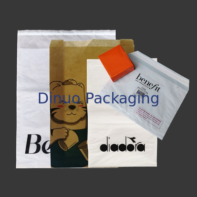 Halbundurchsichtige, transparente, recycelbare Transparentpapiertüte FSC für Geschenkverpackungen