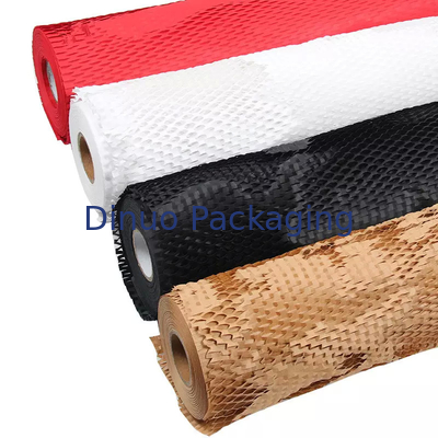 Biologisch abbaubare Schutzpolsterung Füllpuffer Verpackungsrolle Kraft Wrap Honeycomb