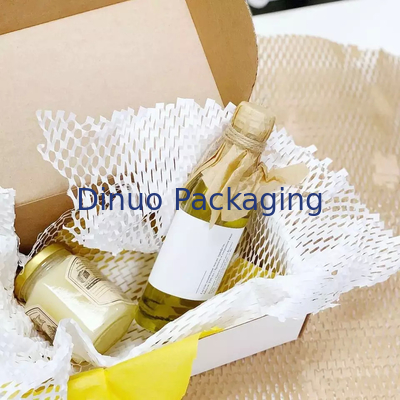 Biologisch abbaubare Schutzpolsterung Füllpuffer Verpackungsrolle Kraft Wrap Honeycomb