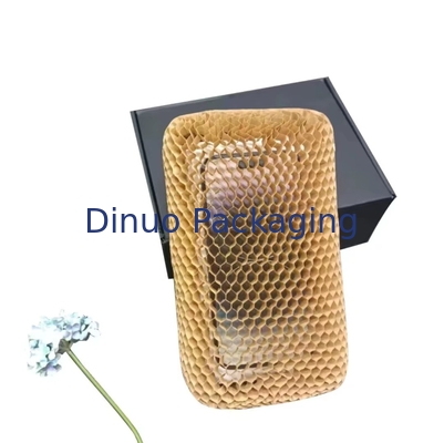 Handwerks-Kraftpapier-Bienenwaben-Packpapier-Mesh Set Cosmetic Glass Bottle-Verpacken stoßsicher