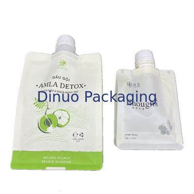 Nachfüllbare, recycelte, flüssige Plastik-Stand-up-Spout-Taschen