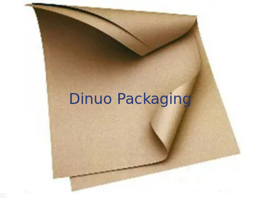 100% recyclebare reine Papierwerbungs-Tasche mit Keil auf Seiten und Unterseite