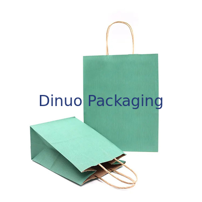 Kraftpapier-Mitnehmer-Tote Bag Baking Pastry Milk-Tee-Einkaufsgeschenk-Papiertüte