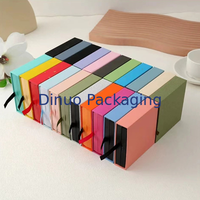 Recyclebarer kundenspezifischer Drucksache-Kasten, der Papier-Fach-Geschenkbox lackiert