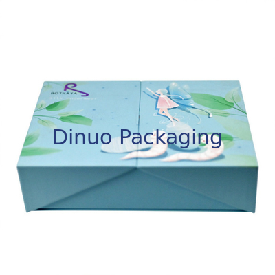 Maschinenhälften-doppelte Tür-Geschenkbox-kundenspezifischer Hautpflege-Make-upsatz-Papier-Kasten