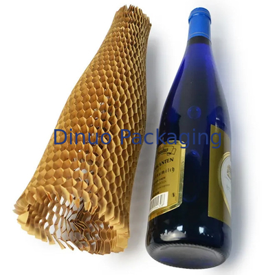 Kompostierbares Bienenwaben-Packpapier für die Wein-Polsterung wickeln Papierrolle ein