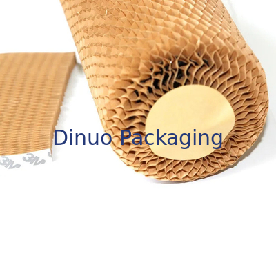 Kompostierbares Bienenwaben-Packpapier für die Wein-Polsterung wickeln Papierrolle ein