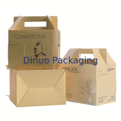 Handgetragene gewölbte Geschenkbox-Verpackenkasten-kundenspezifischer Boutiquen-Kasten