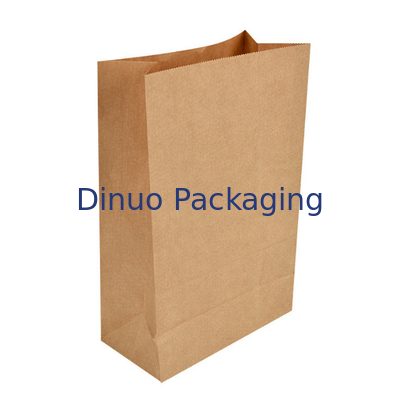 Kundenspezifische Logo Print Deli Food Packaging-Mitnehmerbrot-Fördermaschinen-Kraftpapier-Papiertüten