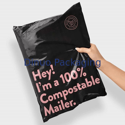 Kompostierbare Polywerbung der Selbstdichtungs-100% sackt biologisch abbaubare Versandtaschen für Kleidung ein