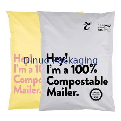 Biologisch abbaubare kompostierbare bedruckbare Werbung sackt leichtes Eco freundliches Verpacken ein
