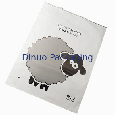 Recyclingfähige CPE-Verpackungsbeutel CPE/PVC/PE-Ziplock-Kleidungsbeutel 17 X 20cm